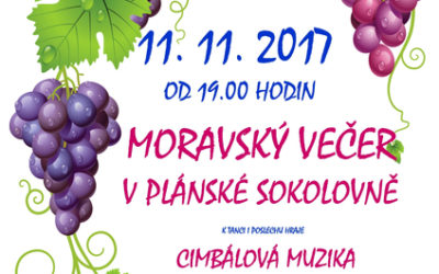 Moravský večer s Cimbálovkou Josefa Marečka